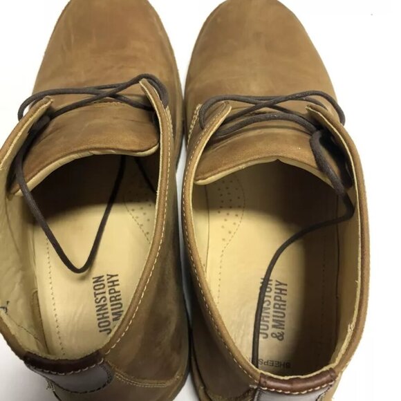Johnston Murphy Donnelson Mens Chukka Boot Brown Leather 8.5 M main image 5